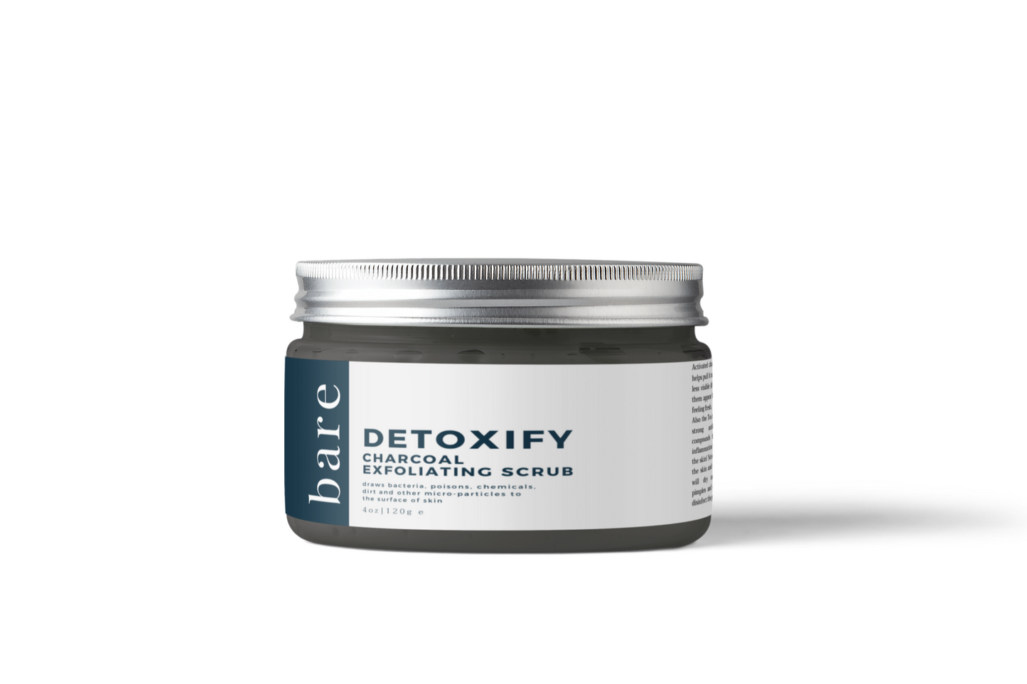 Detoxify Charcoal Exfoliating scrub